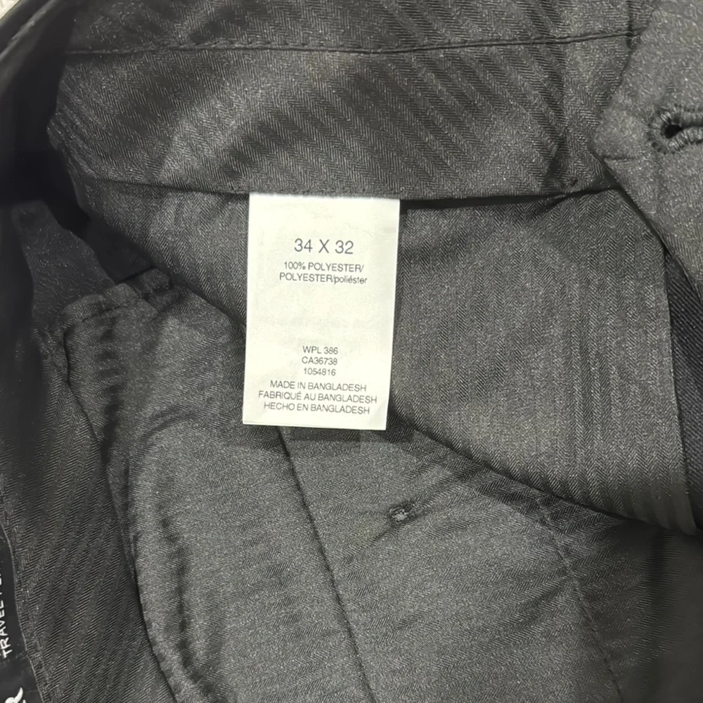 Haggar Men's Black Pants Size34x32 - Picture 6 of 6